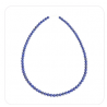 Collier bleu océan